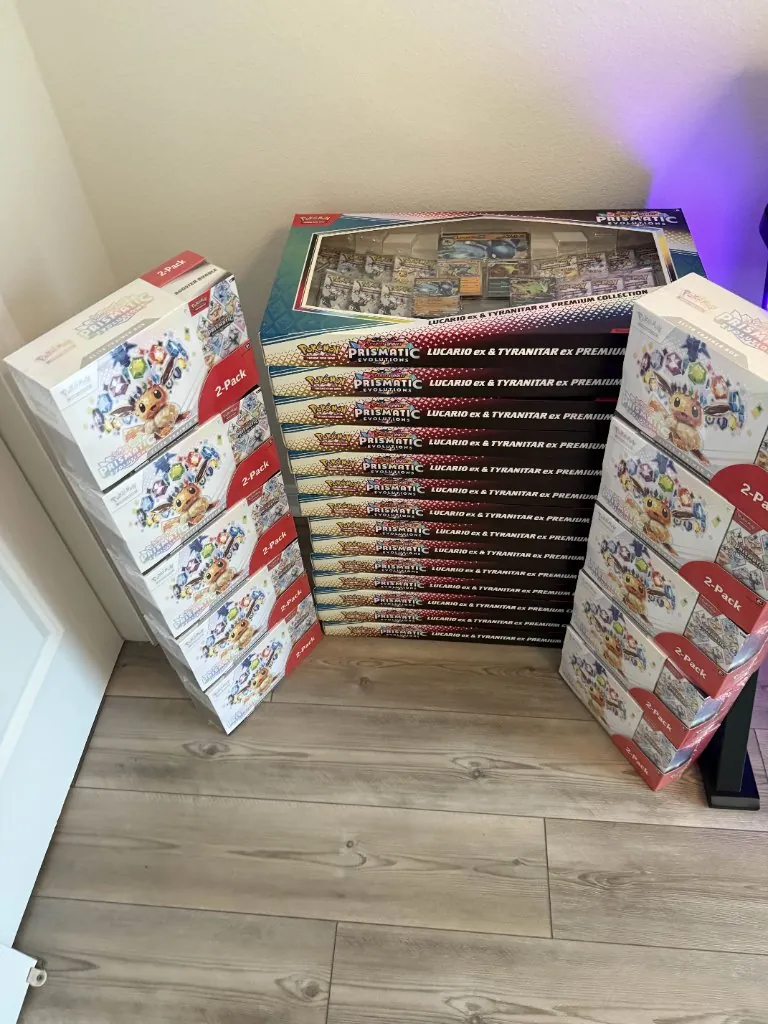 Sealed Pokémon TCG products a Plugged Inn member posted after a drop