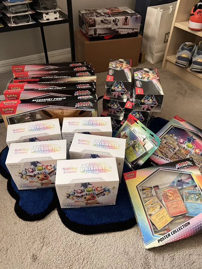 Sealed Pokémon TCG products a Plugged Inn member posted after a drop
