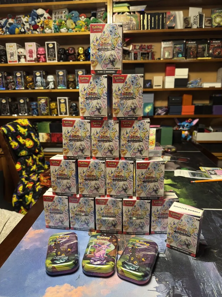 Sealed Pokémon TCG products a Plugged Inn member posted after a drop